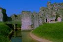 Portchester Castle on a Sunny Day - processed by ABC