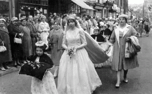 Whit Walk in Stalybridge 1961